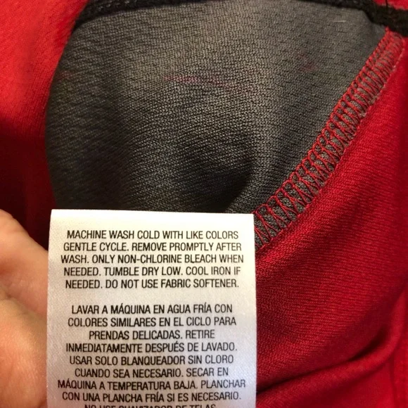 Outdoor Life Unisex Red/Gray Athletic Top - Picture 6 of 6